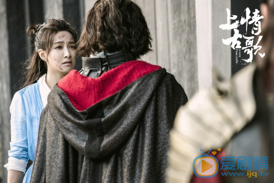  上古情歌發布“生死相依”版海報  黃曉明宋茜奏響愛情悲歌