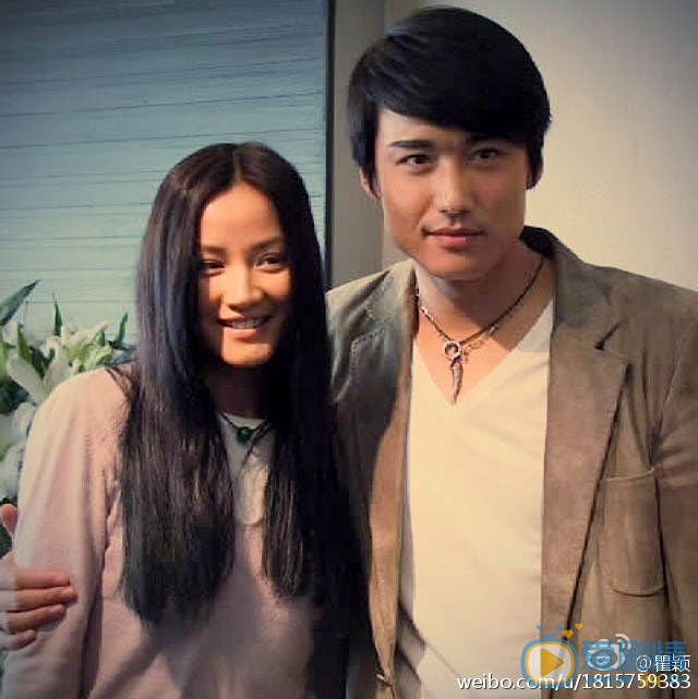 瞿穎個人經歷 瞿穎和胡兵合照