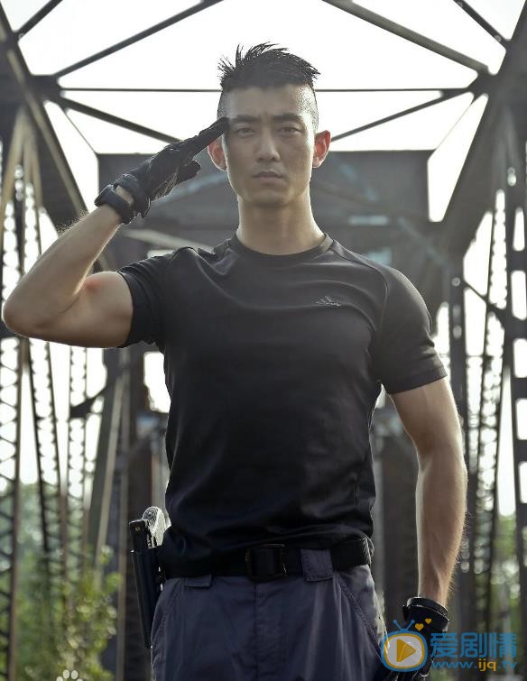 維和步兵營羅漢扮演者王韜照片