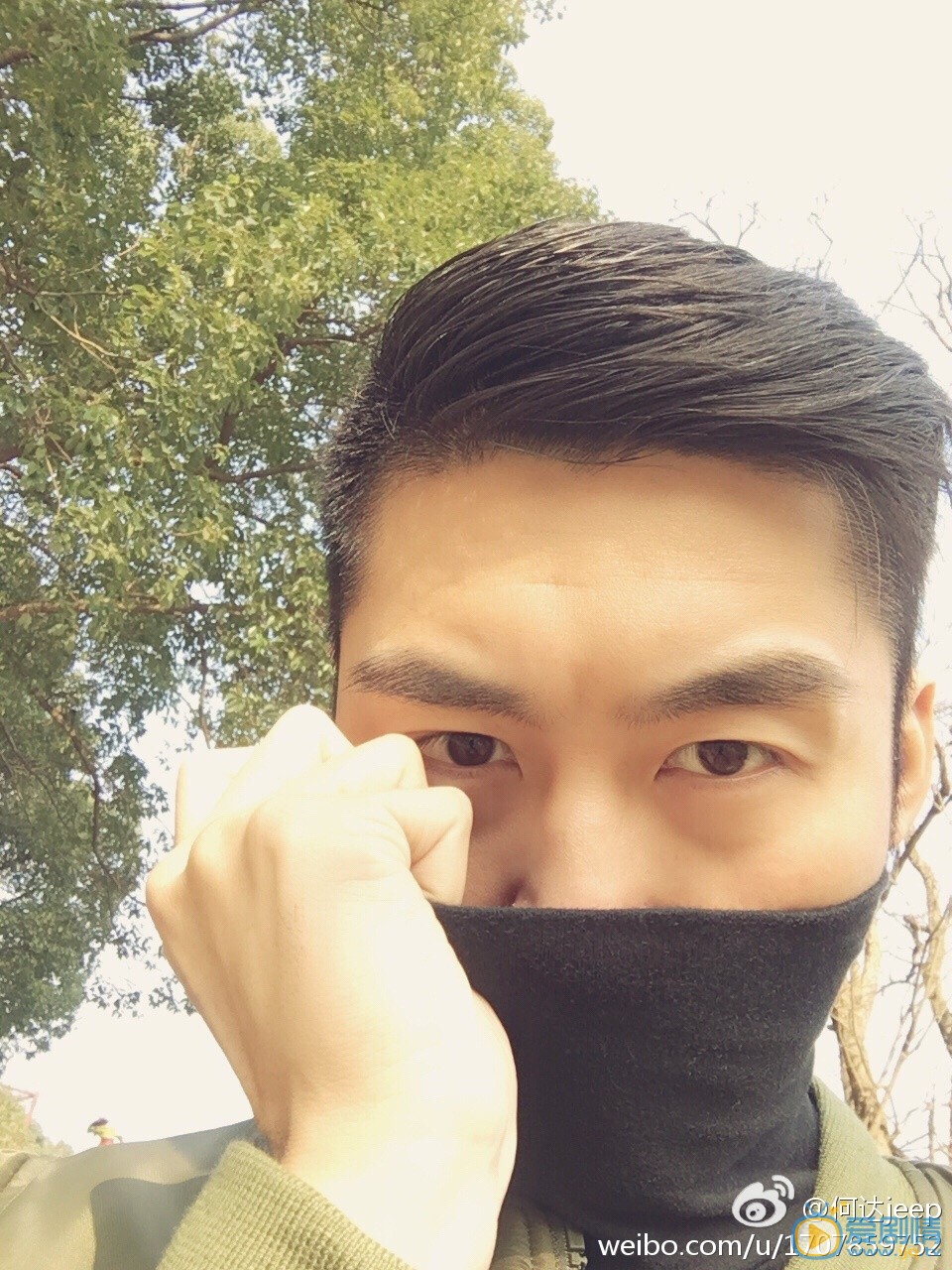 維和步兵營趙忠寶扮演者何達寫真生活照