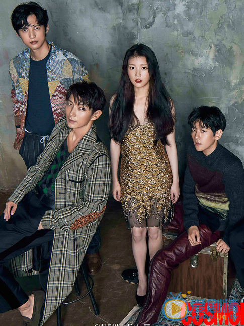 韓版《步步驚心》曝寫真 IU被花美男包圍