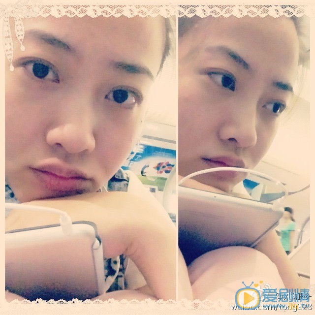 電視劇麻雀中柳美娜扮演者劉珈彤生活照