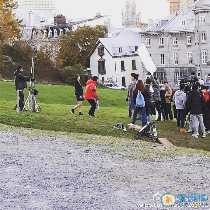 鬼怪劇組在加拿大緊張拍攝中，路透照曝光