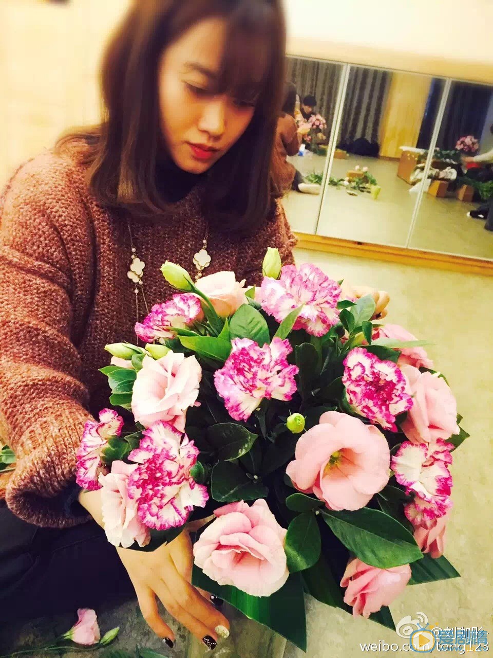 麻雀柳美娜扮演者劉珈彤生活照