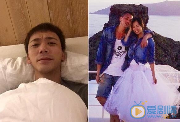 蘇見信個人資料簡介 蘇見信和現任女友Wei Wei合照