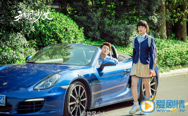 鏇風少女將播 胡冰卿壁咚陳翔(組圖)