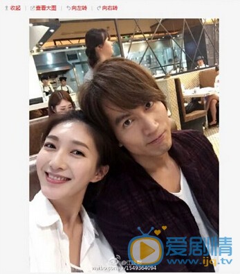 江疏影和言承旭在合作電視劇《最佳前男友》期間傳出緋聞 其實兩人僅是好朋友而已