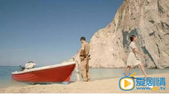 太陽的後裔宋仲基帶宋慧喬去的是那座島嶼？