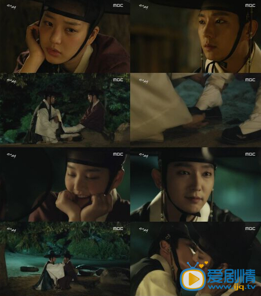 夜行書生熱播 李侑菲告白擁吻李準基(組圖)