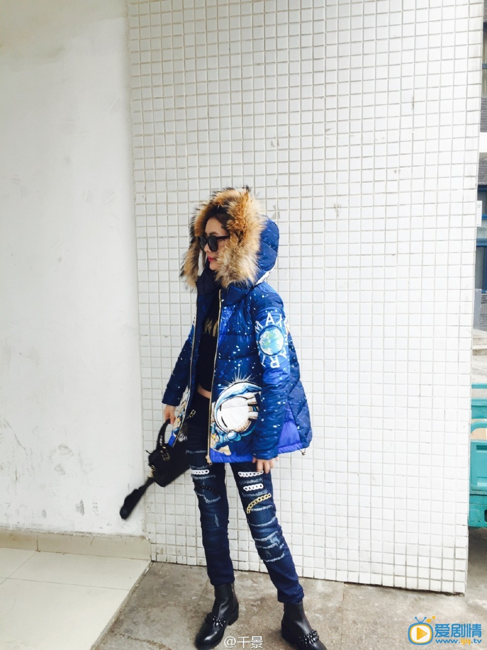 劉海戲金蟾迷迭扮演者千景生活照欣賞