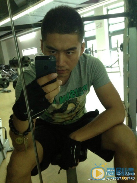 維和步兵營趙忠寶扮演者何達寫真生活照