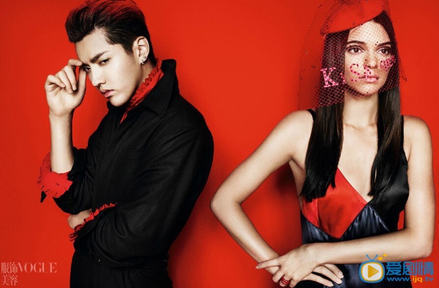 電影原來你還在這裡曝光吳亦凡紅色誘惑海報