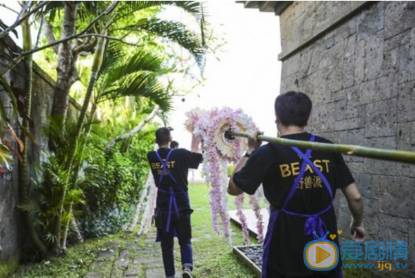霍建華林心如大婚  婚禮場地浪漫溫馨