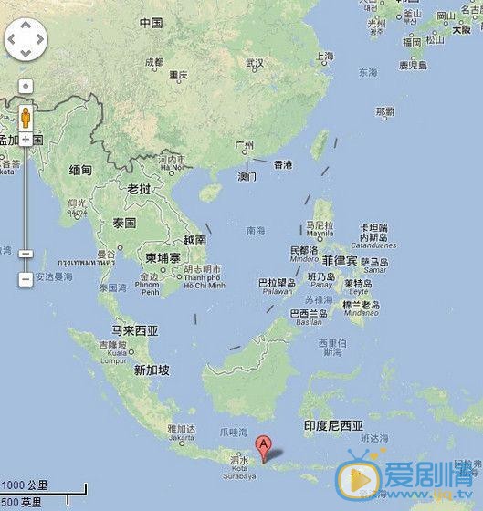 巴厘島位置