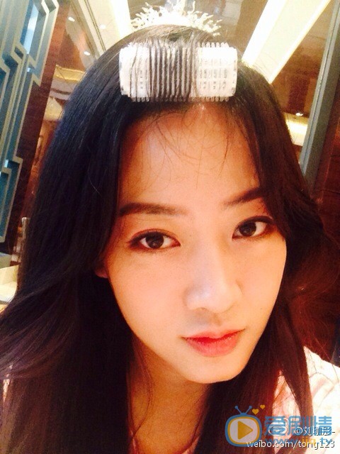 電視劇麻雀中柳美娜扮演者劉珈彤生活照