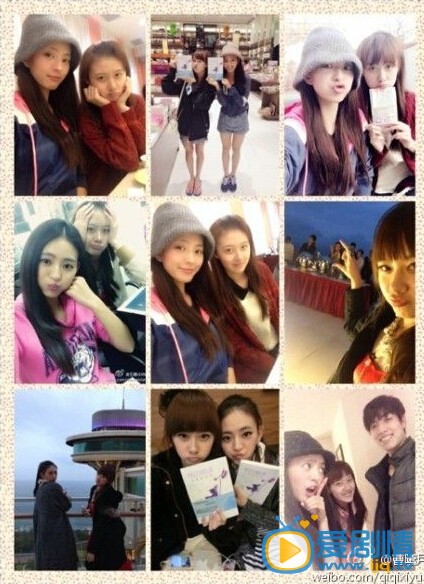 明若曉溪演員私下生活互動照曝光(真實互動照)