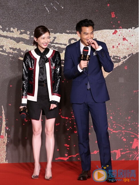 電影危城發布會上彭于晏鼻咚江疏影 江疏影稱自己有打女潛質