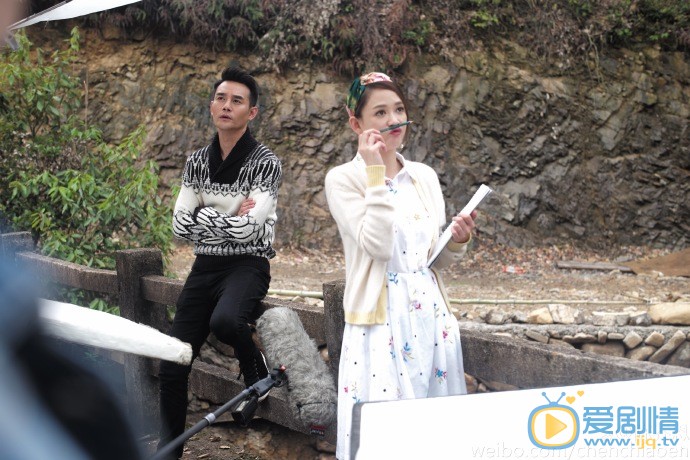 放棄我抓緊我片場花絮照欣賞 女王陳喬恩包攬兩大男神