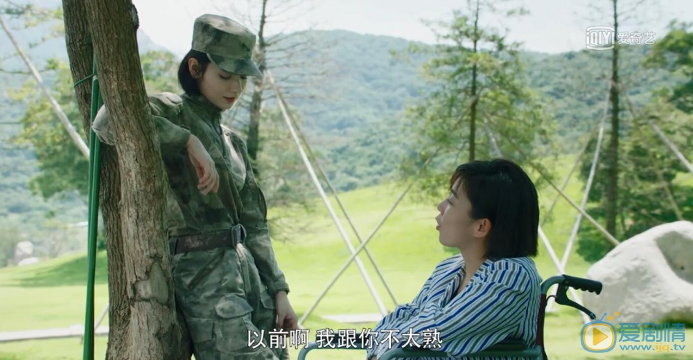 反恐特戰隊之天狼朱麗彤受傷住院 姜玫陪朱麗彤散步