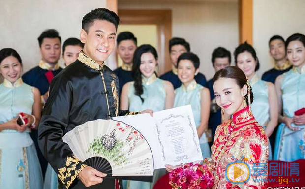 朱孝天韓雯雯婚禮現場照 