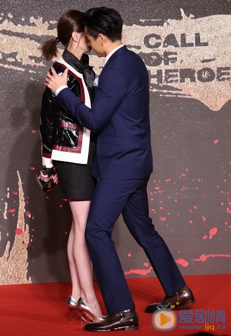 電影危城發布會上彭于晏鼻咚江疏影 江疏影稱自己有打女潛質