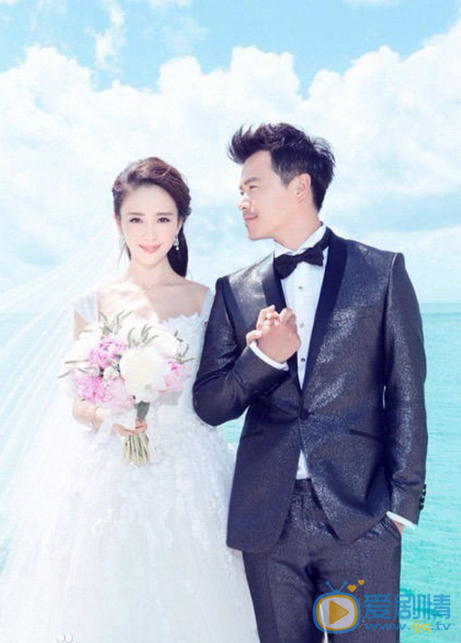 陳思誠佟麗婭婚紗照 陳思成老婆佟麗婭