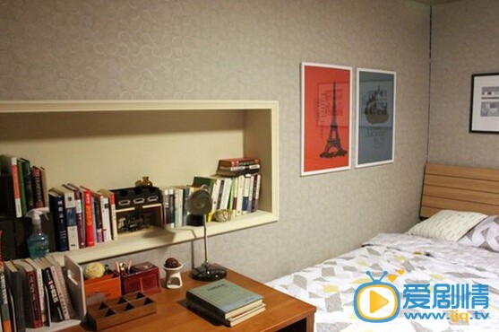 《製作人》劇中白承燦房間照片