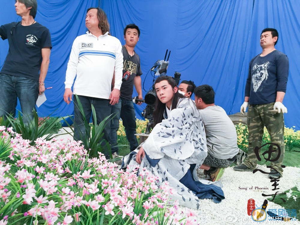 思美人將播 小屈原易烊千璽幕後拍攝花絮照曝光