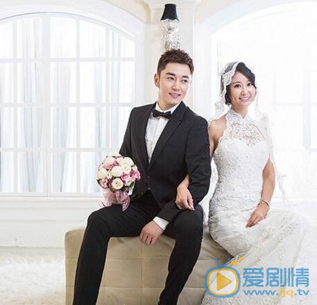 霍建華、林心如婚紗照