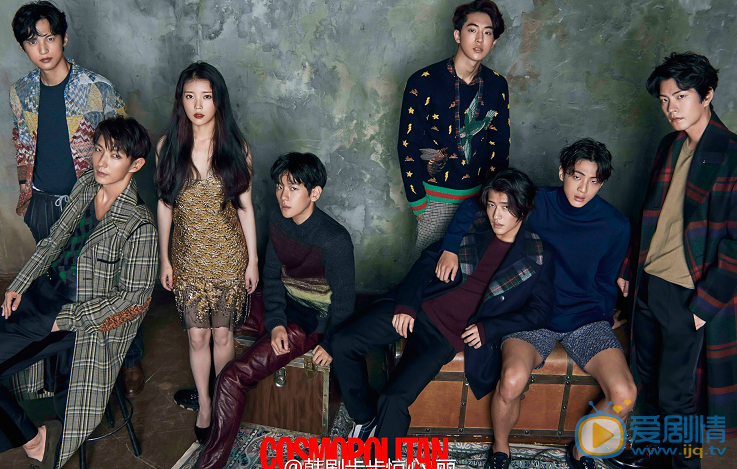 韓版《步步驚心》曝寫真 IU被花美男包圍