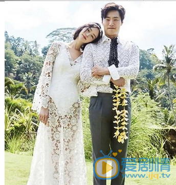 李熙俊個人資料簡介 李熙俊和妻子李惠貞的婚紗照
