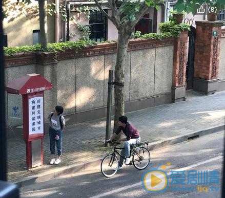 《為了你我願意熱愛整個世界》最新路透曝光 鄭爽羅晉街頭同框