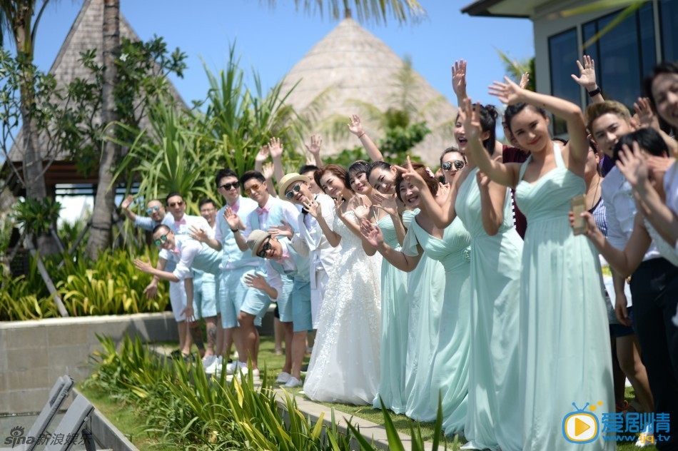 包貝爾婚禮 包貝爾包文婧