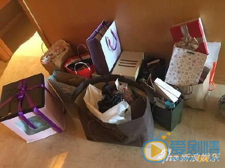 冬粉曬出被黃致列丟在酒店的禮物