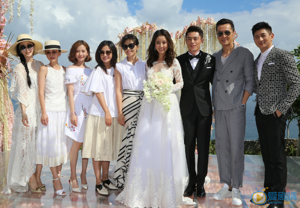 林心如霍建華大婚 彼此深情表白“我愛你”擁吻5秒